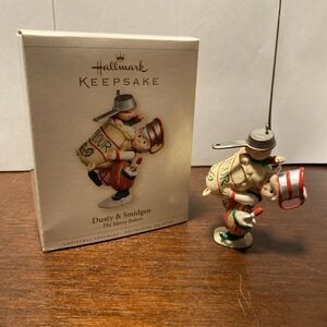 Hallmark 2006 Keepsake Ornament DUSTY & SMIDGEN The Merry Baker